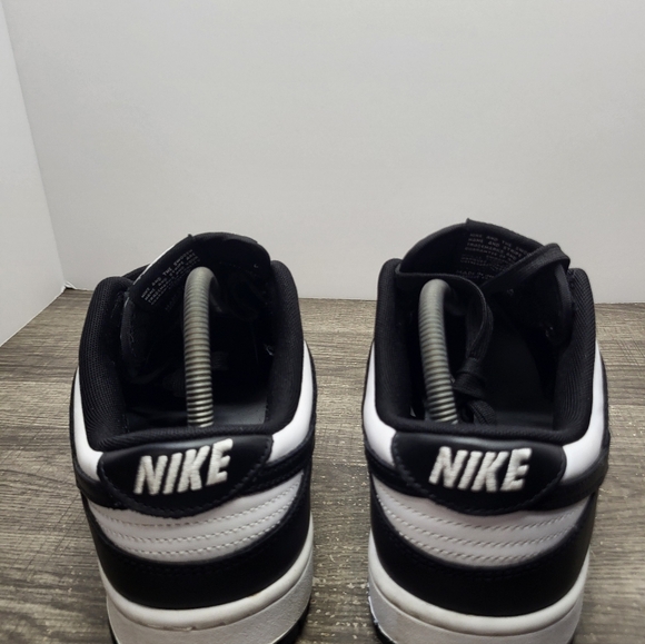 Nike Dunk Low Panda Black White Mens size 9.5 Athletic Sneaker Shoes DD1391-100 - Picture 5 of 10